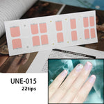 Load image into Gallery viewer, 1 Sheet Glitter Series Powder Sequins Fashion Nail Art Stickers Collection Manicure DIY Nail Polish Strips Wraps for Party Decor
