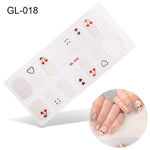 Load image into Gallery viewer, 1 Sheet Glitter Series Powder Sequins Fashion Nail Art Stickers Collection Manicure DIY Nail Polish Strips Wraps for Party Decor
