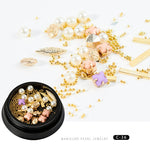 Load image into Gallery viewer, Nail popular copper round rivets sequins nail drill ornaments
