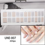 Load image into Gallery viewer, 1 Sheet Glitter Series Powder Sequins Fashion Nail Art Stickers Collection Manicure DIY Nail Polish Strips Wraps for Party Decor
