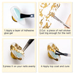 Load image into Gallery viewer, Nail Art Gold Foil Paper Sally Mesh Gold and Silver Foil Mesh Gold Thread
