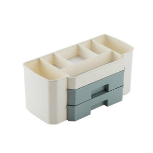 Nail Art Tools Storage Box Nail Gel Organizer Container Case Nail Art Brush Holder Makeup Brush Case Table Organizer