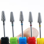 Load image into Gallery viewer, Ceramic Milling Cutter Manicure Nail Drill Bits Electric Nail Files Pink Blue Grinding Bits Mills Cutter Burr Accessories
