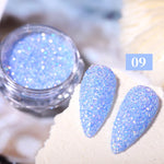 Load image into Gallery viewer, 1 Box Hot Sale Iridescent Nail Powders Shiny Nail Glitters Dust Decorations For Nail Art Chrome Pigment DIY Accessories
