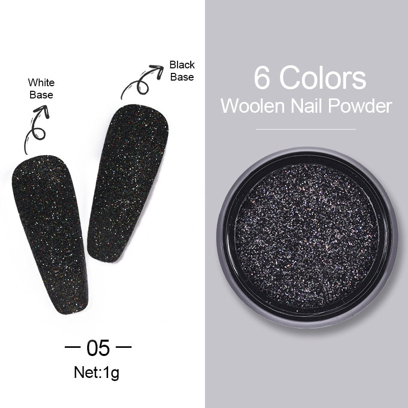 1 Box Hot Sale Iridescent Nail Powders Shiny Nail Glitters Dust Decorations For Nail Art Chrome Pigment DIY Accessories