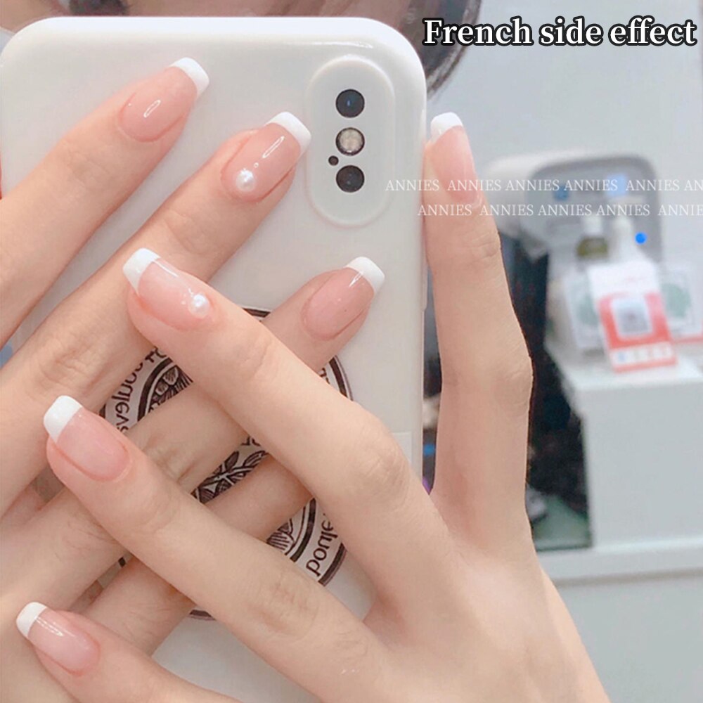 French Nail Template Transparent Silicone Nail Stamps Mold Stamping Template Scraper Transfer Hot Stamping Decal Nail Tool Set