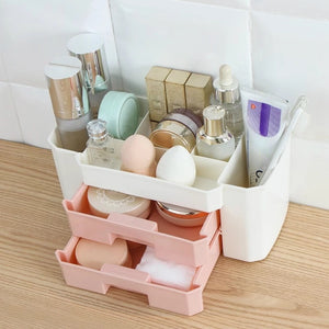 Nail Art Tools Storage Box Nail Gel Organizer Container Case Nail Art Brush Holder Makeup Brush Case Table Organizer