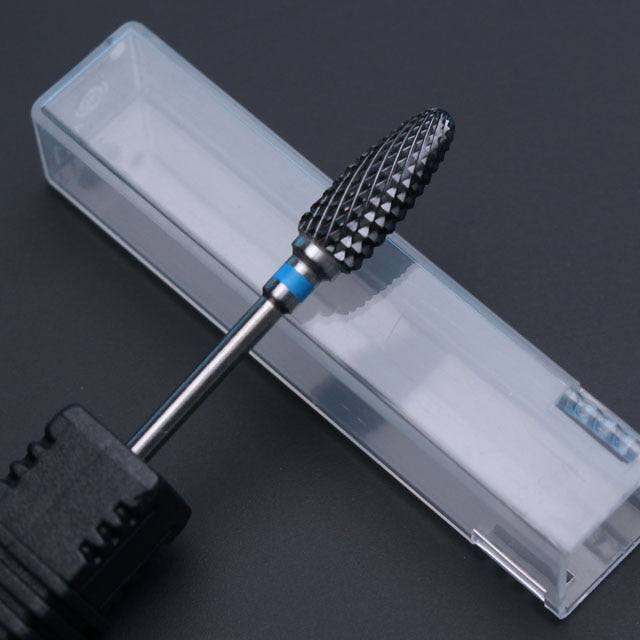 Ceramic Milling Cutter Manicure Nail Drill Bits Electric Nail Files Pink Blue Grinding Bits Mills Cutter Burr Accessories