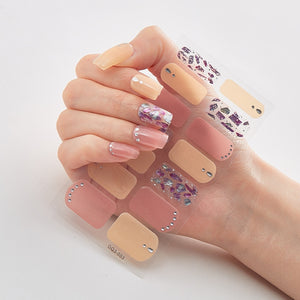 Two Sorts 0f Nail Stickers Glitter Series Novidades Designer Nail Decals Nails Art Decoration Nailart Sticker Nail Strips