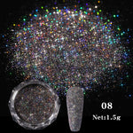 Load image into Gallery viewer, 1 Box Hot Sale Iridescent Nail Powders Shiny Nail Glitters Dust Decorations For Nail Art Chrome Pigment DIY Accessories
