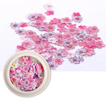 Load image into Gallery viewer, Nail Art Color Mixed Flower  Wood Pulp Piece Small Daisy Rose  Fresh Pastoral Nail Dried Flower Patch  DIY Nail Art Decoration
