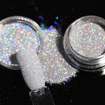 Load image into Gallery viewer, 1 Box Hot Sale Iridescent Nail Powders Shiny Nail Glitters Dust Decorations For Nail Art Chrome Pigment DIY Accessories
