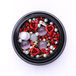 Load image into Gallery viewer, BORN PRETTY Nail Rhinestone Small Irregular Beads Mixed Color Stone Manicuring 3D Nail Art Decoration In Wheel Nails Accessories
