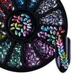 Load image into Gallery viewer, BORN PRETTY Nail Rhinestone Small Irregular Beads Mixed Color Stone Manicuring 3D Nail Art Decoration In Wheel Nails Accessories
