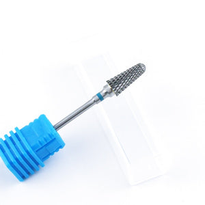 Ceramic Milling Cutter Manicure Nail Drill Bits Electric Nail Files Pink Blue Grinding Bits Mills Cutter Burr Accessories