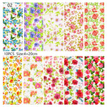 Load image into Gallery viewer, 10 Sheets Nail Transfer Foil Marble Nail Art Stickers Retro Pattern Nail Art Decals DIY Nails Accessories 4*100cm
