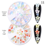 Load image into Gallery viewer, BORN PRETTY Nail Rhinestone Small Irregular Beads Mixed Color Stone Manicuring 3D Nail Art Decoration In Wheel Nails Accessories
