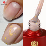 Load image into Gallery viewer, MSHARE Milky Pink Rubber Base Gel Glitter Camouflage Color Coat Nude Brown Soak Off Nails Gels Varnish Lacquer 10ml UV LED Gel
