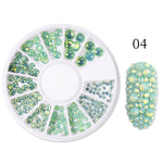 Load image into Gallery viewer, BORN PRETTY Nail Rhinestone Small Irregular Beads Mixed Color Stone Manicuring 3D Nail Art Decoration In Wheel Nails Accessories
