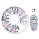 Load image into Gallery viewer, BORN PRETTY Nail Rhinestone Small Irregular Beads Mixed Color Stone Manicuring 3D Nail Art Decoration In Wheel Nails Accessories
