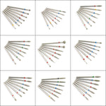 Load image into Gallery viewer, 7pcs/Set Diamond Nail Drill Bit Rotery Electric Milling Cutters For Pedicure Manicure Files Cuticle Burr Nail Tools Accessories
