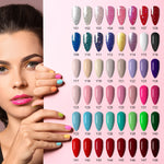 Load image into Gallery viewer, 40 Colors Nail Polish super Manicure Set 120/80/54W LED Nail Lamp Nail Set With All Tools Needed For Manicure Electric Nail File
