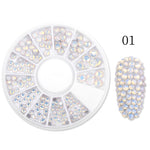 Load image into Gallery viewer, BORN PRETTY Nail Rhinestone Small Irregular Beads Mixed Color Stone Manicuring 3D Nail Art Decoration In Wheel Nails Accessories
