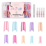 Load image into Gallery viewer, Makartt Acrylic Nail Kit, Press On Nails Set 240pcs Ballerina Nail Tips Full Cover Nude 4pcs Nail Glues 1pcs Nail File Fake Nail
