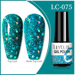 Load image into Gallery viewer, LILYCUTE 7ml 9D Reflective Cat Magnetic Gel Nail Polish Glitter Vernis Semi Permanent Soak Off Magnetic UV Gel Nail Art Gel
