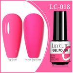 Load image into Gallery viewer, LILYCUTE 7ml 9D Reflective Cat Magnetic Gel Nail Polish Glitter Vernis Semi Permanent Soak Off Magnetic UV Gel Nail Art Gel
