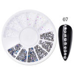 Load image into Gallery viewer, BORN PRETTY Nail Rhinestone Small Irregular Beads Mixed Color Stone Manicuring 3D Nail Art Decoration In Wheel Nails Accessories
