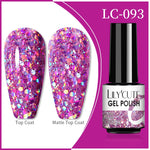 Load image into Gallery viewer, LILYCUTE 7ml 9D Reflective Cat Magnetic Gel Nail Polish Glitter Vernis Semi Permanent Soak Off Magnetic UV Gel Nail Art Gel
