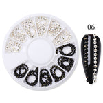 Load image into Gallery viewer, BORN PRETTY Nail Rhinestone Small Irregular Beads Mixed Color Stone Manicuring 3D Nail Art Decoration In Wheel Nails Accessories
