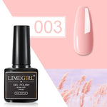 Load image into Gallery viewer, Limegirl Gel Polish Set All For Manicure Semi Permanent Vernis Top Coat UV LED Gel Varnish Soak Off Nail Art Gel Nail Polish
