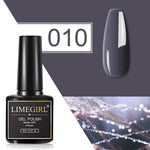 Load image into Gallery viewer, Limegirl Gel Polish Set All For Manicure Semi Permanent Vernis Top Coat UV LED Gel Varnish Soak Off Nail Art Gel Nail Polish
