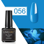 Load image into Gallery viewer, Limegirl Gel Polish Set All For Manicure Semi Permanent Vernis Top Coat UV LED Gel Varnish Soak Off Nail Art Gel Nail Polish
